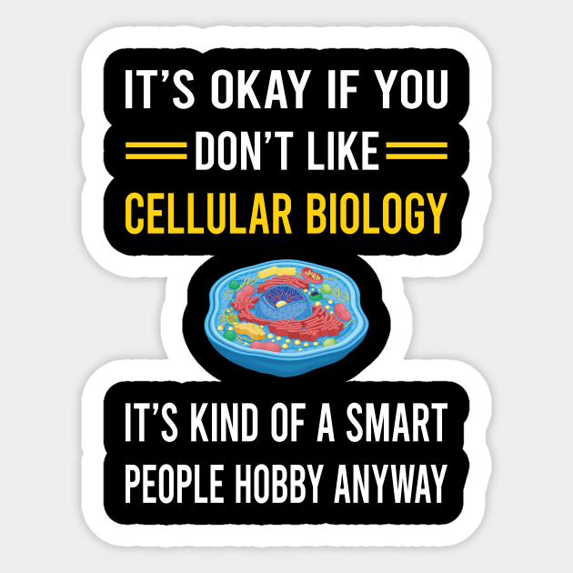 Smart People Hobby Cell Cellular Biology Biologist Sticker by Good Day